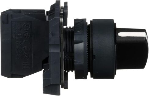 Schneider Electric XB5AD21 Harmony XB5 Selector Switch for Industrial Machinery with Plastic Bezel, 2 Positions, Stay Put Operation, 1NO in Saudi Arabia