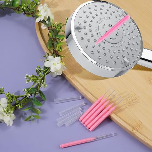 40pcs Shower Head Nozzle Cleaning Brushes, Tiny Brushes Multifunctional Mini Cleaning Tools for Small Hole Shower Head (Blue) in Saudi Arabia