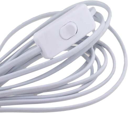 Rextin E26/E27 LED Light socket 13FT extension cord with On/Off switch and US AC Power Plug Bulb Socket for Pendant Lighting Bulb Lamp in Kitchen Bedroom Restaurant (13ft) in Saudi Arabia