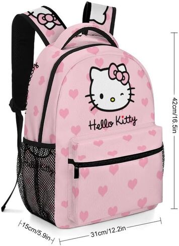 Kawaii Backpack Cartoon Cat Backpack Backpack School Bookbag Cute Fashion Backpack Travel Backpacks, Style 1 in Saudi Arabia