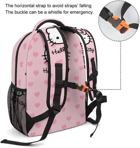Kawaii Backpack Cartoon Cat Backpack Backpack School Bookbag Cute Fashion Backpack Travel Backpacks, Style 1 in Saudi Arabia