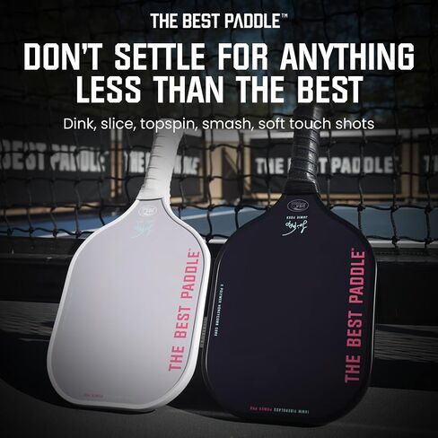 USAPA Certified Pickleball Starter Kit - Pickleball Paddles Set of 2, 2 Pickle Ball Rackets, 4 Balls, 1 Bag, Pickle-Ball Equipment in Saudi Arabia
