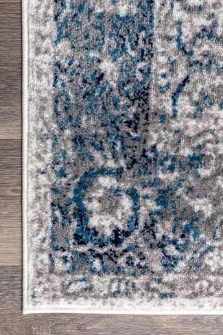 سجادة منطقة NuLOOM Vintage Anaelle، مقاس 10.16 سم × 15.24 سم، أزرق in Saudi Arabia