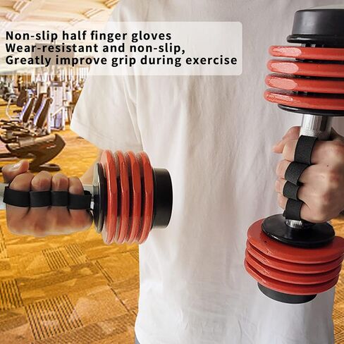 Maveek Workout Gym Gloves for Weightlifting XL, Weight Lifting Grip Pads for Men Women, Rowing Gloves Palm Protection for Powerlifting Grips Exercise Gloves Fitness Cross Training Cycling Comfort in Saudi Arabia