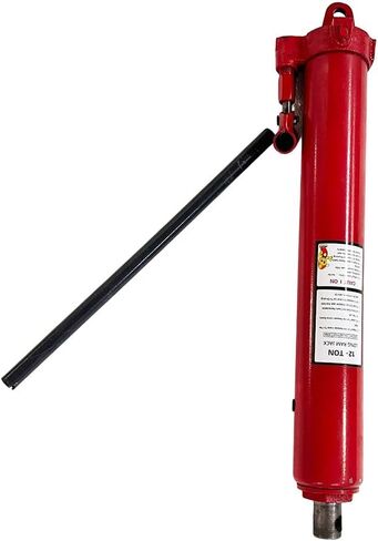 Heavy Duty 12 Ton Stroke Hydraulic Long Ram Jack Ram Jack Engine Lift Crane with Handle in Kuwait