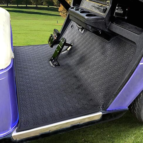 NOKINS Golf Cart Floor Mats for EZGO TXT (1994-up), Express S4 (2012-2020), Valor & Workhorse Golf cart Models,Full Coverage Golf Cart Floor Liner Mat in Saudi Arabia