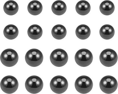 uxcell 1/4", 3/16" Ceramic Bearing Balls, Si3N4 Silicon Nitride Ball G5 Precision 50pcs in Saudi Arabia