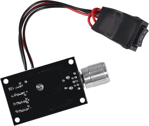 4PCS DC Motor Speed Controller, 6V 12V 24V 28V 3A 80W Adjustable Speed Controller Regulation Switch 1203BB DC Motor Driver Reversing in Saudi Arabia