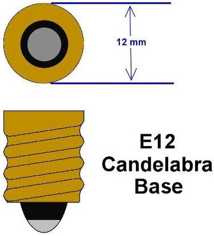 Bulbrite KX20CL/E12 Candelabra Screw Base (E12) Light Bulb, 1-Pack, Clear in Saudi Arabia