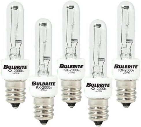 Bulbrite KX20CL/E12 Candelabra Screw Base (E12) Light Bulb, 1-Pack, Clear in Saudi Arabia