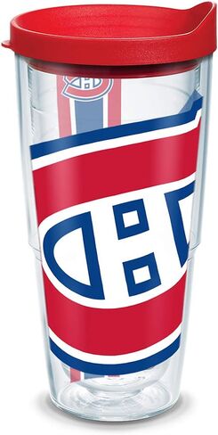 Tervis Made in USA Double Walled NHL Montreal Canadiens Insulated Tumbler Cup Keeps Drinks Cold & Hot, 24oz, Colossal in Saudi Arabia