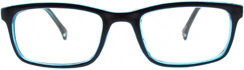 Blue Light Blocking Reading Glasses for Men and Women | Anti Eyestrain, Computer Reading Glasses, Gaming Glasses, TV Glasses for Women and Men (Black, 0.00 Strength) in Saudi Arabia