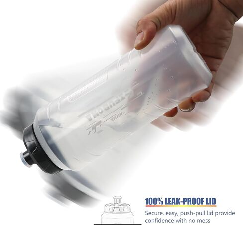 GIFUBOWA 32 oz Squeeze Water Bottle Bpa Free Easy Grip for Sports and Bike 2 Pack in Saudi Arabia