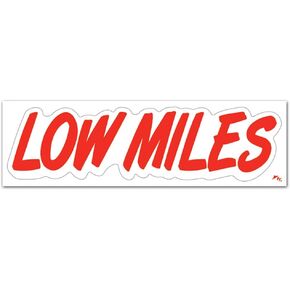 Donkey Auto Products A-Peel Slogan Cut-Out Window Stickers - Red (9 Slogans) (12 per Pack) (4x4)