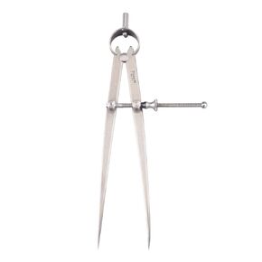 Starrett Yankee Spring-Type Divider with High-Grade Steel, Bow Spring and Quick Adjusting Spring Nut - 8" Size and Capacity, Spring Joint Type - 83A-8