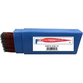 6010 Welding Rod 3/32", E6010 Stick Welding Electrodes 10Lbs with Smooth Stable Arc E6010 3/32" (3/32" 10 Pound Box)