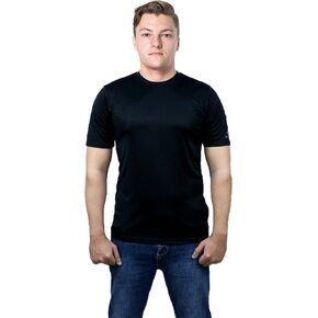 Dri-Power Elite Athletic Tee for Men - Moisture Wicking Performance Shirt for Workouts and Sports