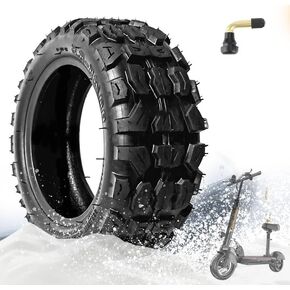 GYL 90/65-6.5 Off-Road Tire Vacuum 11 Inch Snow Tire Fit for Dualtron Ultra/Dualtron Thunder/Zero 11x/Speedual Plus Electric Scooter Replacement Rubber Tyre Thickened Anti-slip Wear-resistant