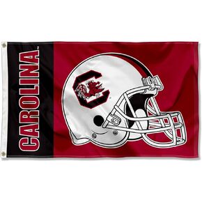 USC Gamecocks Large Football Helmet 3x5 College Flag