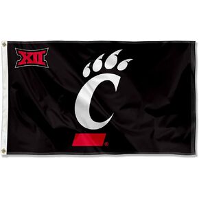 Cincinnati Bearcats Big 12 Conference Large Grommet Banner Flag