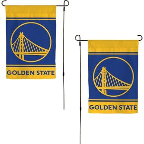 Desert Cactus Golden State Warriors Garden Flags Team NBA National Basketball Association Banner 100% Polyester (Design A)
