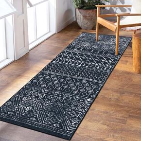 4x6 Area Rugs for Living Room, Machine Washable Boho Modern Rug Non-Slip Indoor Carpet Moroccan Rug for Bedroom Living Dining Room Playroom Home Office, grey
