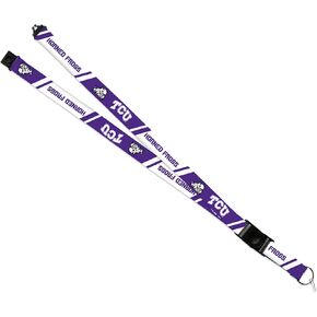 Rico Industries NCAA TCU Horned Frogs Safety Breakaway Lanyard Large