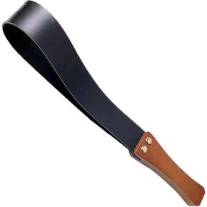 محصول ركوب الخيل للخيول، مجداف جلدي من محصول الحصان مع مقبض خشبي مضاد للانزلاق، سوط ممتاز لركوب الخيل لرياضات الفروسية in Kuwait