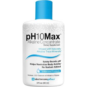 pH10Max Alkaline Water Drops, Unflavored (2 fl oz) in Saudi Arabia
