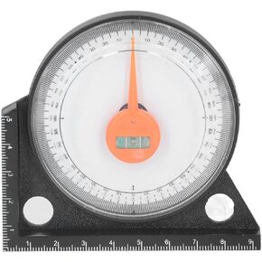 Angle Finder Magnetic Angle Locator Angle Locator Tool Angle Finder High Accuracy Sturdy Plastic Clear Scale Easy Magnetic Angle Locator