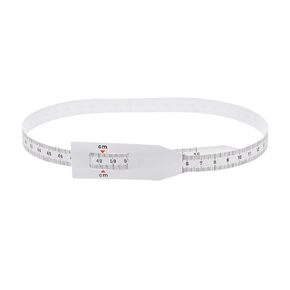 2Pcs Head Circumference Tape 70cm Plastic Measuring Rule Measure for Child Head Arm Circumference, White