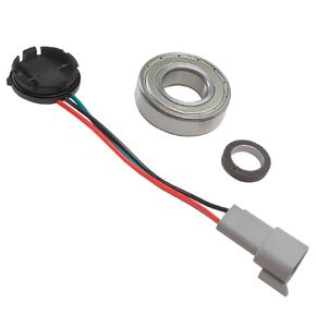 Roykaw Golf Cart 48V Speed Sensor with GE Magnet Kit for Club Car DS & Precedent (IQ) with GE Motor 2004-up Golf Cart, Only Old Style, Included Speed Sensor, GE Magnet and Seal Bearing, OEM# 102265601