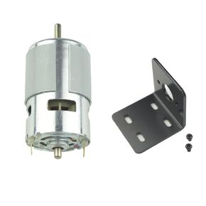 775 Large Torque Motor 12V 4000RPM / 24V 8000RPM Dual Bearing High Speed DC Motor with Bracket