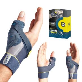 Push Sports Thumb Brace - Stabilizes Skier's Thumb, Optimizes Function (Right Large)
