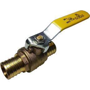 10 Pieces 3/4" Pex Ball Valve with Handle Blue, 24-2-4=10X (10 Packs)