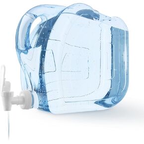 Arrow Home Products Ultra Drink Dispenser for Fridge, 2 Gallon - Plastic Beverage Dispenser with Spigot for Easy Dispensing - BPA Free Clear Plastic - Convenient Handle, Easy-Pour Spout