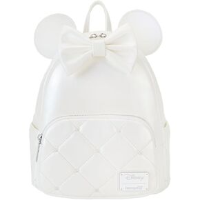 Loungefly Disney Minnie Mouse Iridescent Wedding Mini Backpack