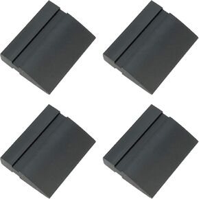 CARTINTS 2Inch Water Glass Wiper Water Blade Rubber Mini Squeegee Window Squeegee Side Mirror Squeegee for Household, Car Glass Cleaning - 4Pack
