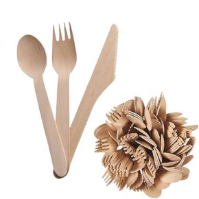Perfect Stix Wooden Cutlery Kit. Pack of 200