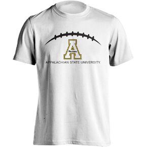 Appalachian State Mountaineers Football Laces Out Short Sleeve T-Shirt
