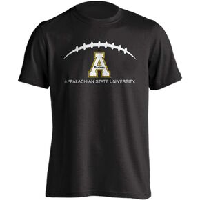 Appalachian State Mountaineers Football Laces Out Short Sleeve T-Shirt
