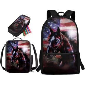 Sea Turtle Ocean Printed Backpack Set for Child, Large Capacity School Bag Set with Thermal Lunch Box, Lightweight Student Bookbag for Preschool Primary with Pencil Case