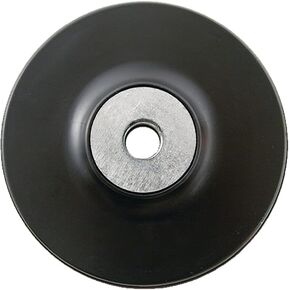 Mibro 755821 4 1/2-inch Rubber Backing Pad for Peel-and-Stick Angle Grinder Fiber Discs
