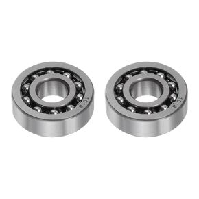 2pcs 1018 Self-Aligning Ball Bearings 8mm Bore 22mm OD 7mm Thickness Open Type Chrome Steel for Transmission