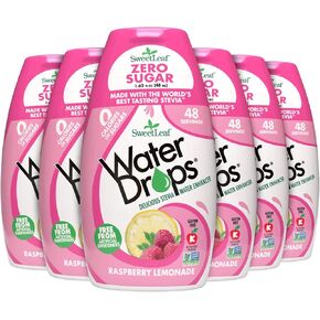 SweetLeaf Water Drops - Lemon Lime Water Enhancer, Sugar Free Sweet Leaf Stevia Water Flavoring Drops, 1.62 Oz Ea (Pack of 2) in Kuwait