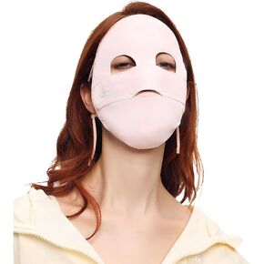 Women Anti UV Full Face Cover UPF 50+ Summer Breathable Face Mask Sunscreen Sports Neck Gaiter SLF5M038T