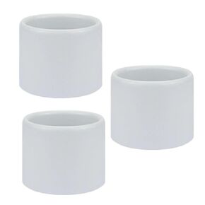 Light Socket Shade Ring,Metal Lamp Shade Collar Rings for Medium-Base Ceramic Sockets,Lock E26 E27 Ceramic/Porcelain Socket with Thread Diameter 1-1/2 Inches (Balck,3-Pack)