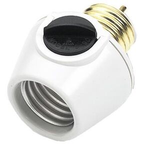 Westek 6009B 100W Full Range Lamp Socket Manual White Dimmer