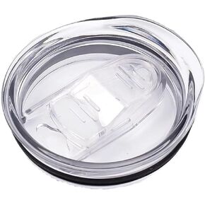20oz Skinny Tumbler Replacement Lids, 2.75in Cup Mouth Compatible with YETI Rambler and More Tumbler Cups，Spill Proof Splash Resistant Silicone Sliding Covers.