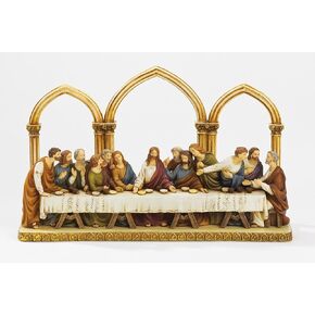 Roman The Last Supper with Florentine Arches Religious Figurine